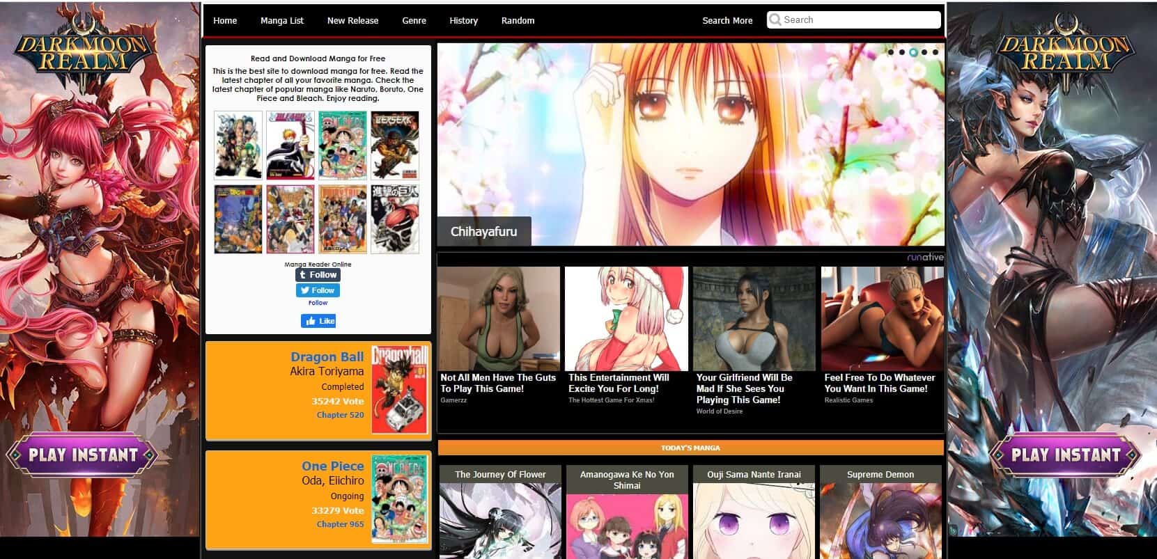  Sites To Read Manga