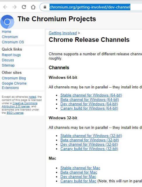 How do I get Chrome Beta