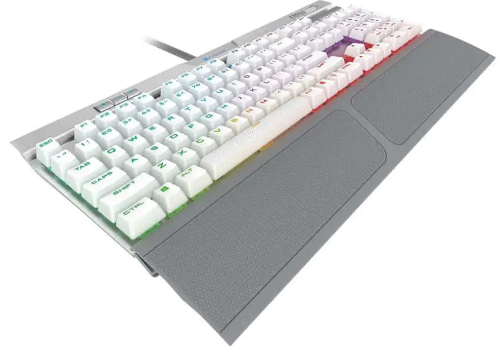 White Mechanical Gaming Keyboard 