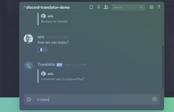 Discord Translation Bot