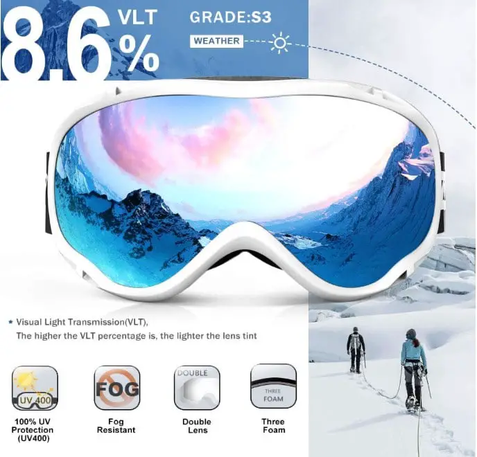 7 Of The Best Ski Goggles Under 50 $ For Your Next Vacation