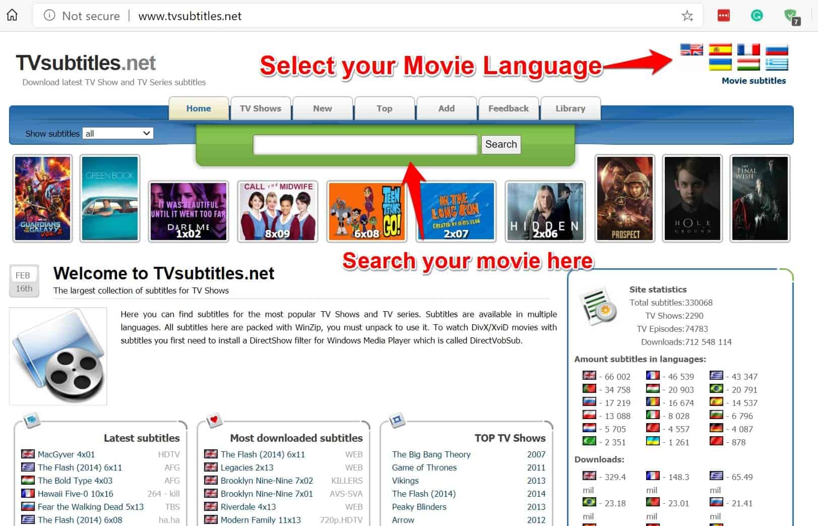 Websites To Download Subtitles