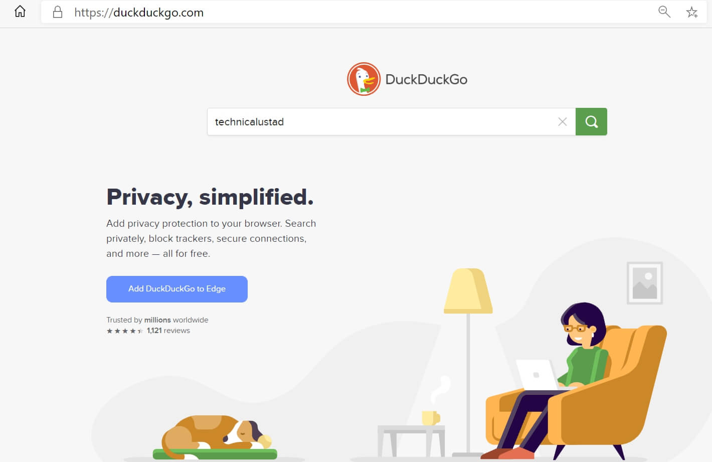 brave and duckduckgo