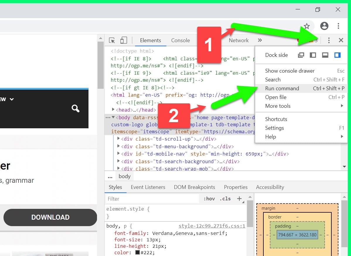 Best Methods To Take Screenshot Of Whole Page in Chrome 🤴