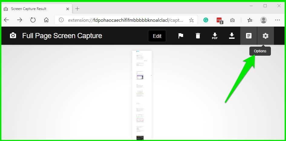 Take Screenshot Of Whole Page in Chrome