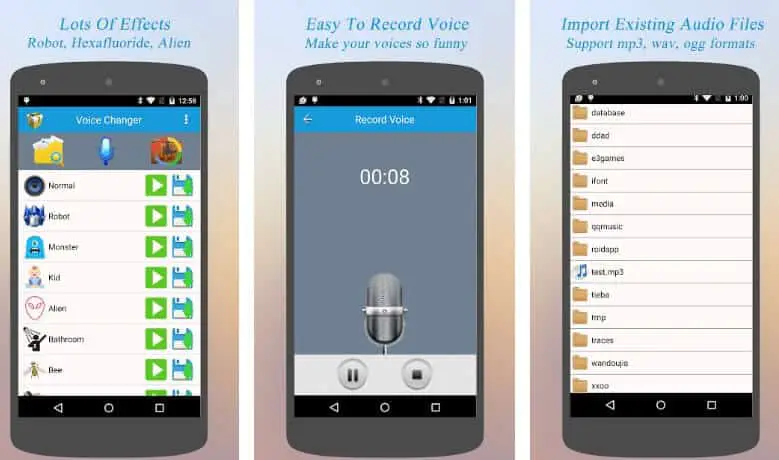 Voice Changer Apps