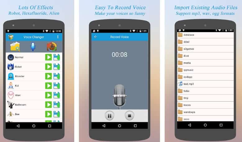 Voice Changer Apps