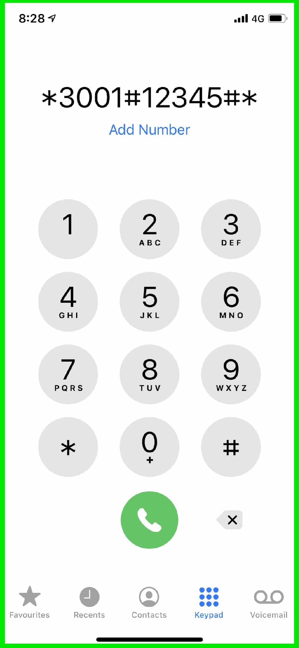 iPhone Secret Codes