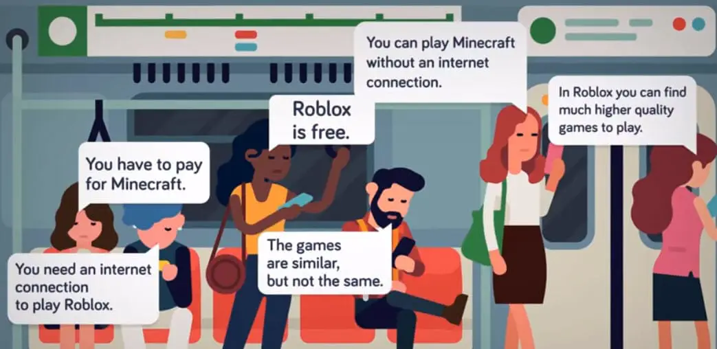 roblox vs minecraft popularity