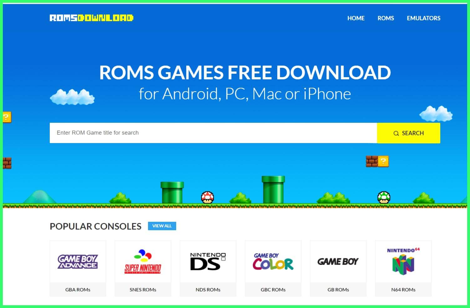 Roms download