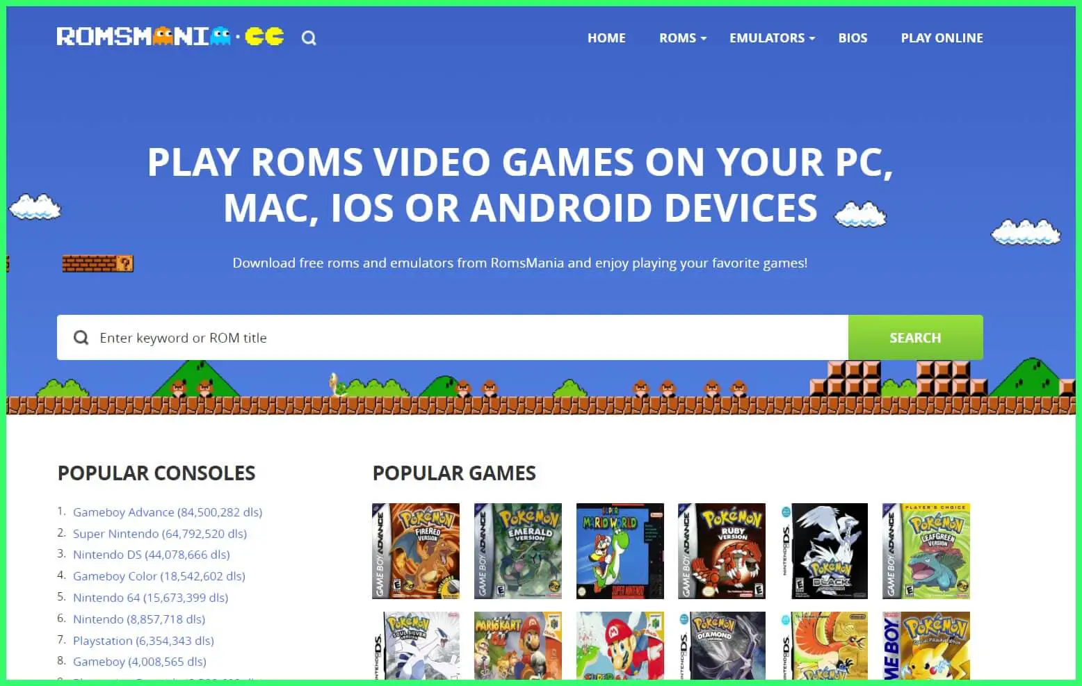 Find Legitimate and Safe Rom Sites For Classic Games