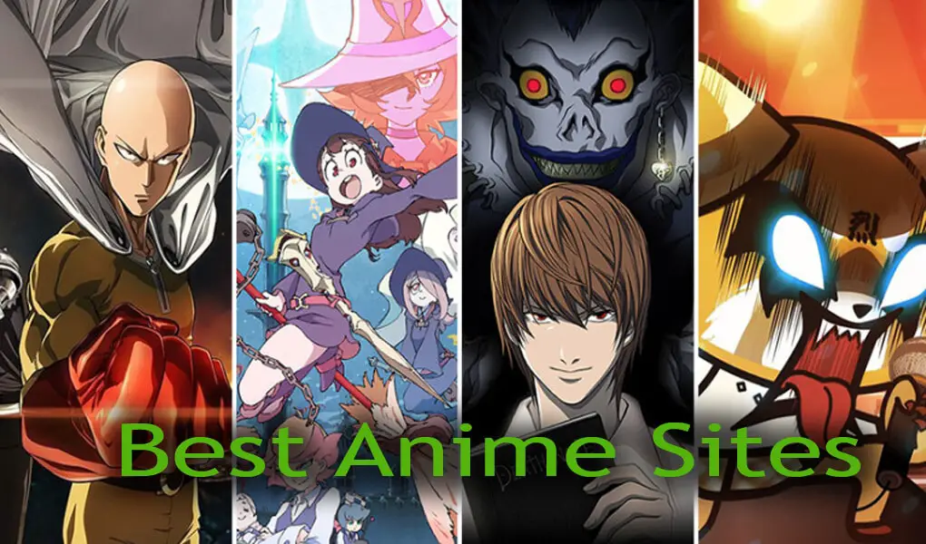 best anime sites to watch anime