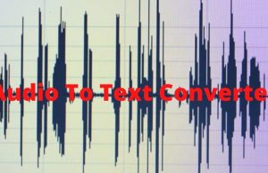 Audio To Text Converter