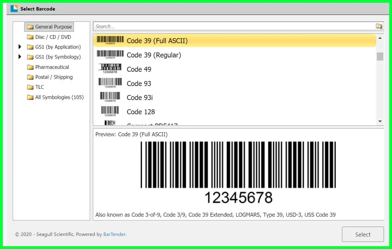 barcode generating software