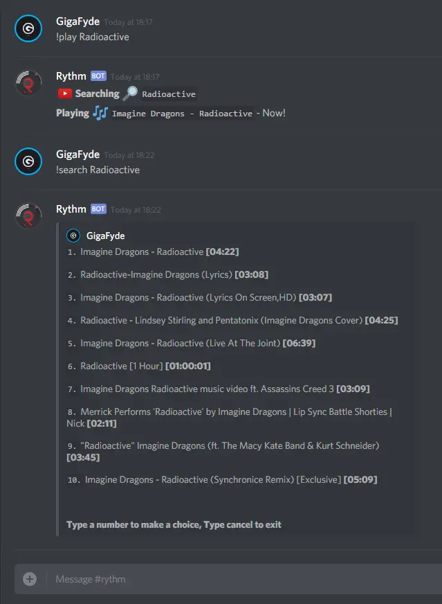 Discord Bots Music Quiz