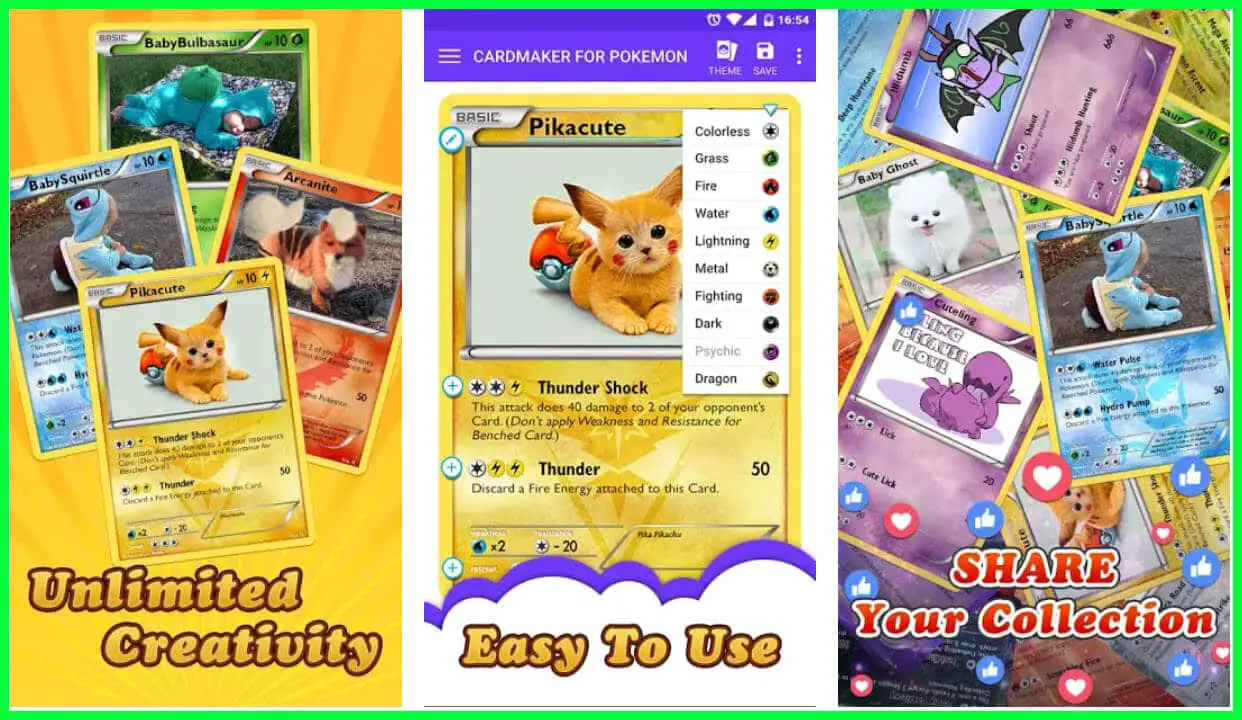 pokemon card maker app