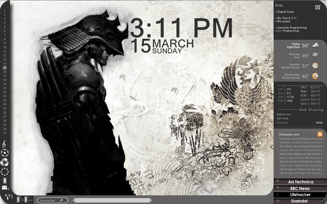 Best Rainmeter Skins