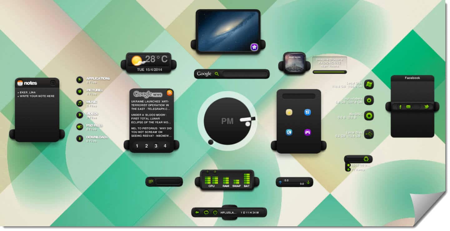 25 Best Rainmeter Skins For Desktop Customization