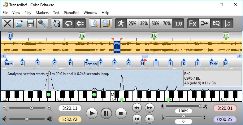 pedal free transcription software for mac