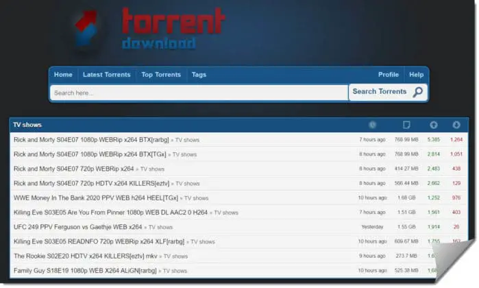 utorrent pro search engine
