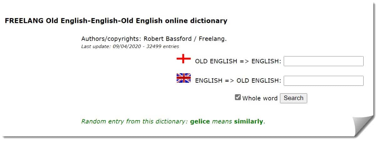 Old English Translator