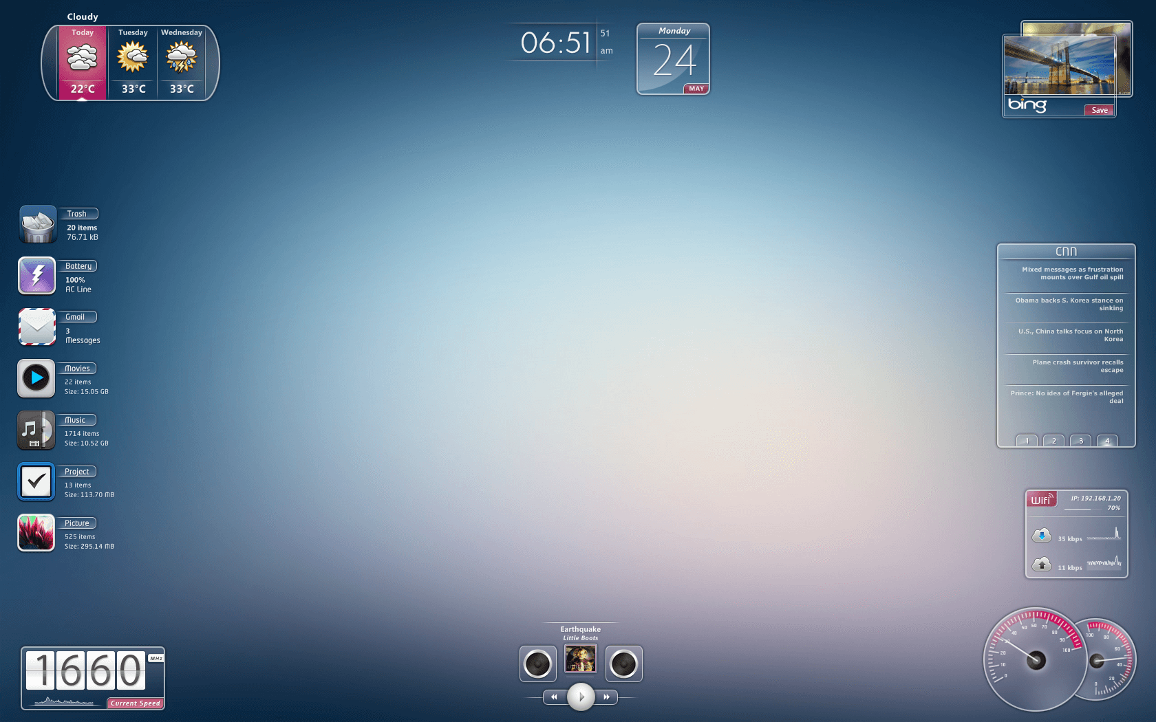 25 Best Rainmeter Skins For Desktop Customization