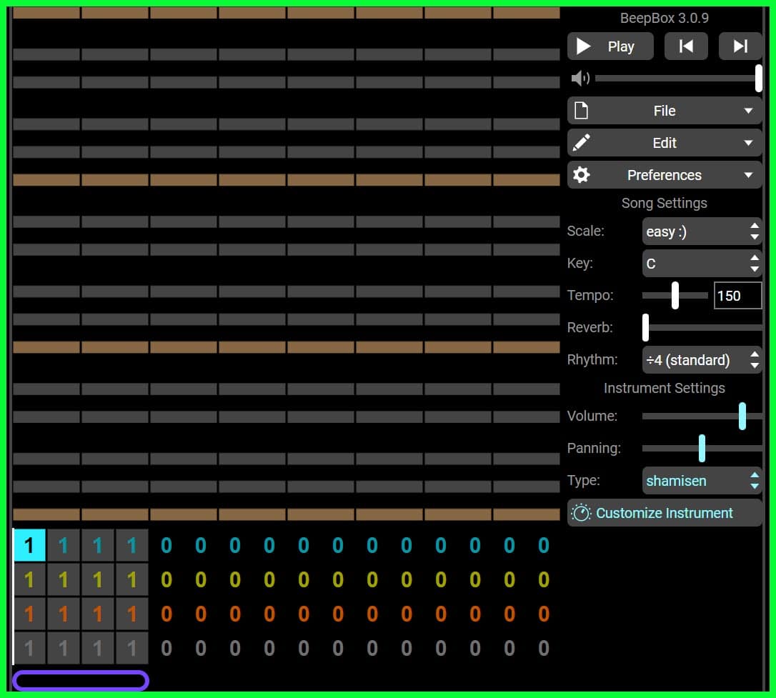 8 bit song maker program