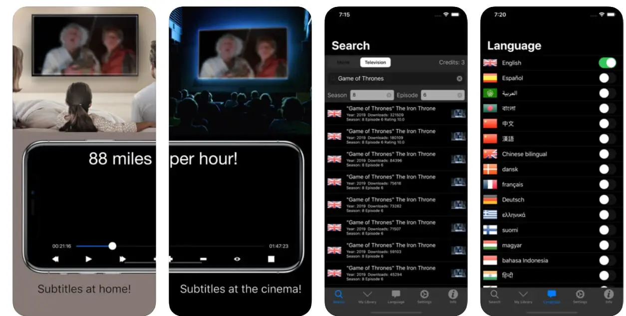 app to add subtitles to video iphone