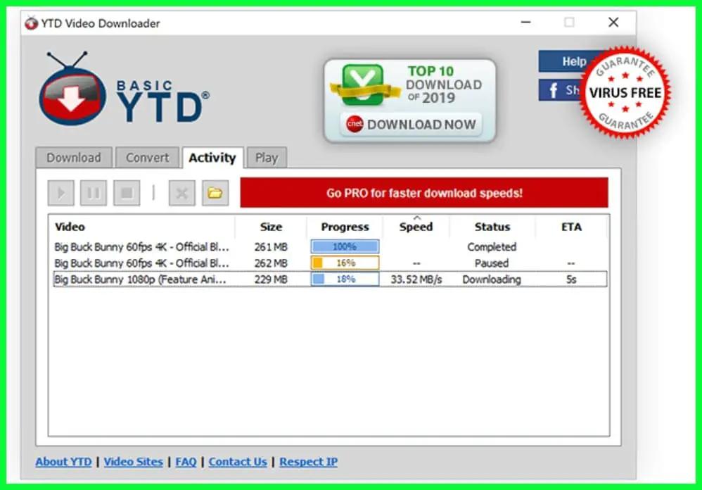 best youtube downloader pc freeware