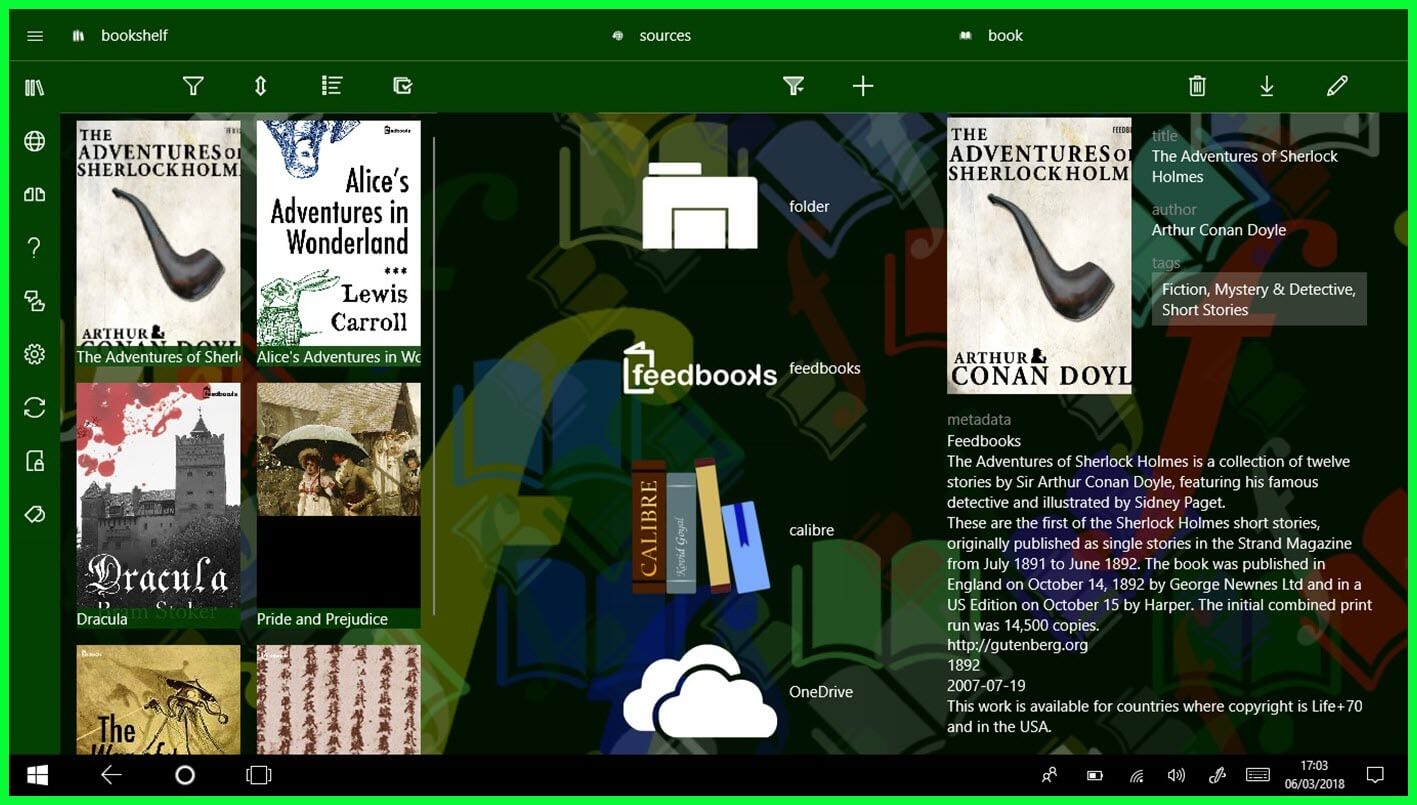 epub reader windows 10