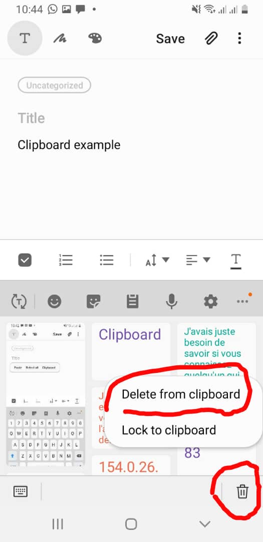 How To Clear Clipboard On Android Devices