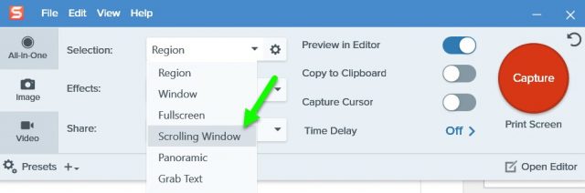 Scrolling Tools 11 Tools For Scrolling Screenshots on Windows, Android & iOS
