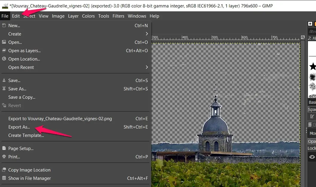 How To Make An Image Background Transparent Using Gimp