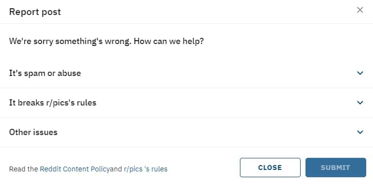 How To Report a Subreddit on Reddit