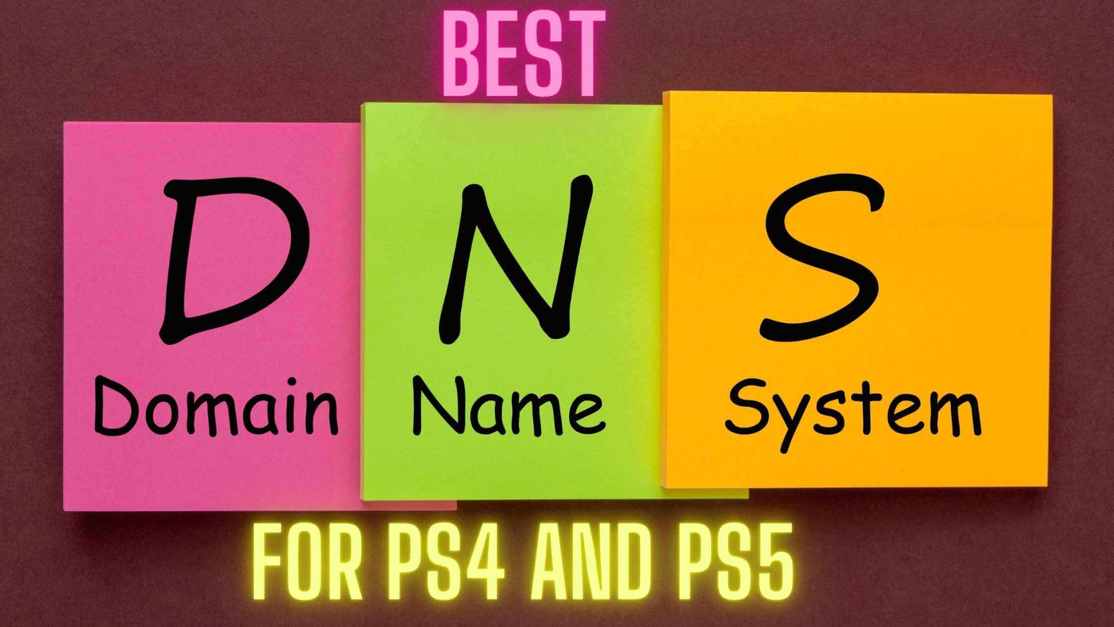 how do you set a dns server on ps4