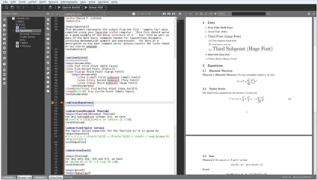 latex software for thesis writing