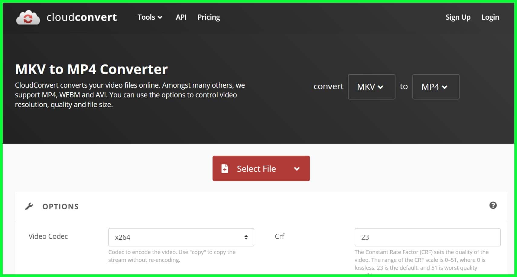 download video converter mkv to mp4