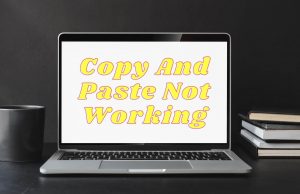 Copy And Paste Not Working