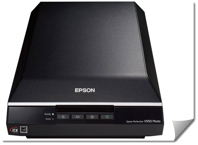 Epson V600 vs V550