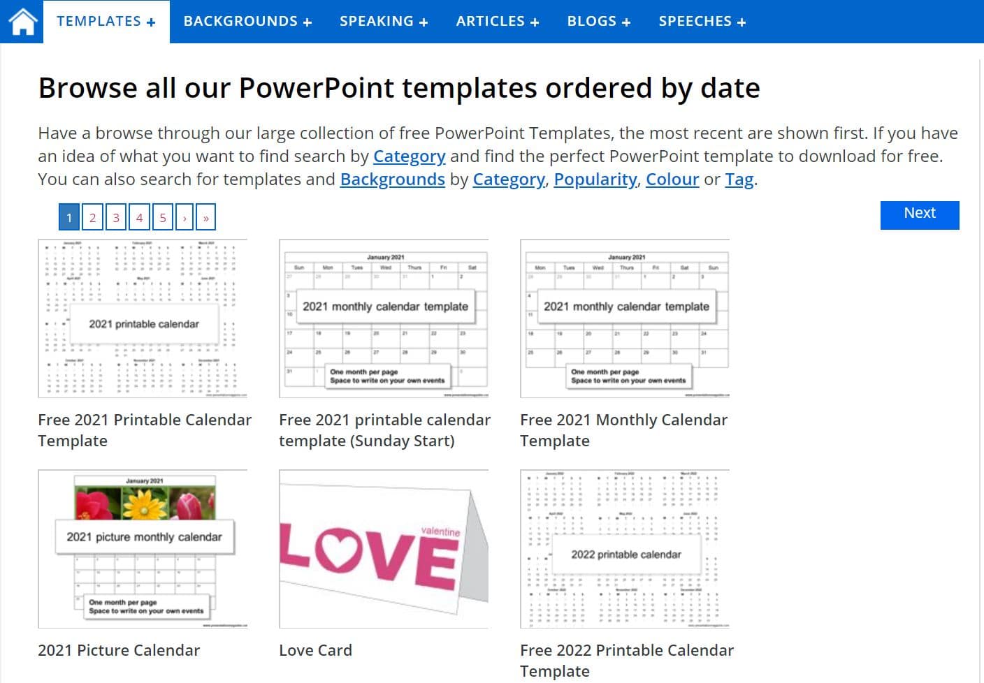 Great Websites For Free PowerPoint Templates