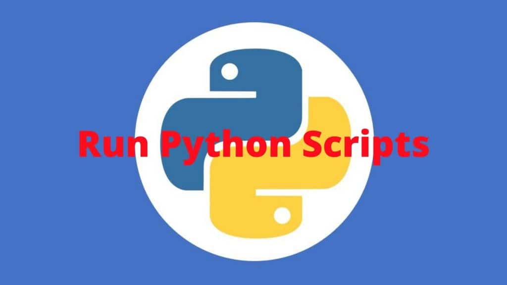 run python script with debug