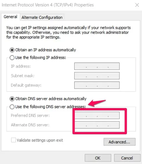 Fix The "DNS Server Unavailable" Error in Windows and Mac