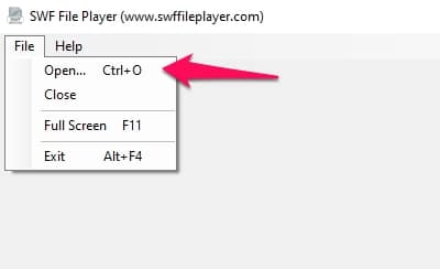 How To Open SWF Files 