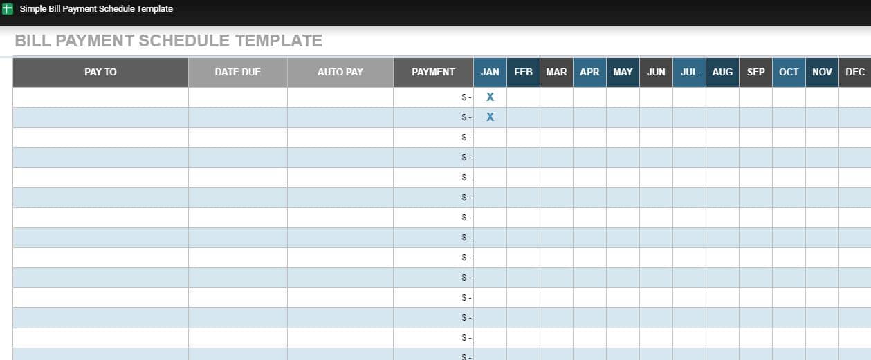 Bill Schedule Template from technicalustad.com