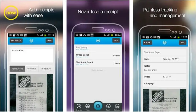 apps that you scan receipts