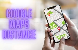 How To Check In Google Maps Distance Between Points