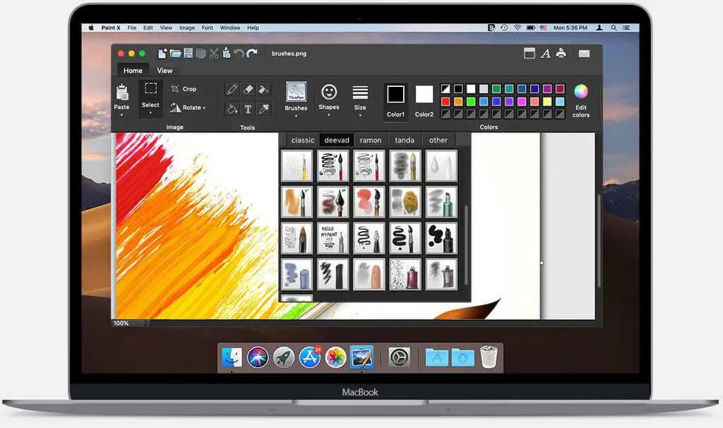 paint equivalent on macbook