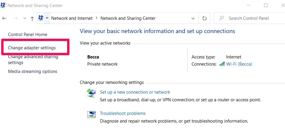 Internet Is Connected But Not Working 