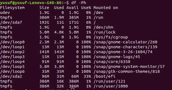 25 Linux df Command To Check Disk Space