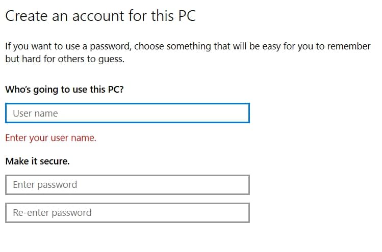 Delete Microsoft Account